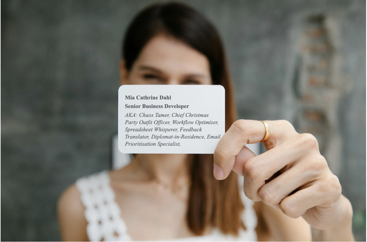 Senior Developer 1 - Focus on skills and tasks